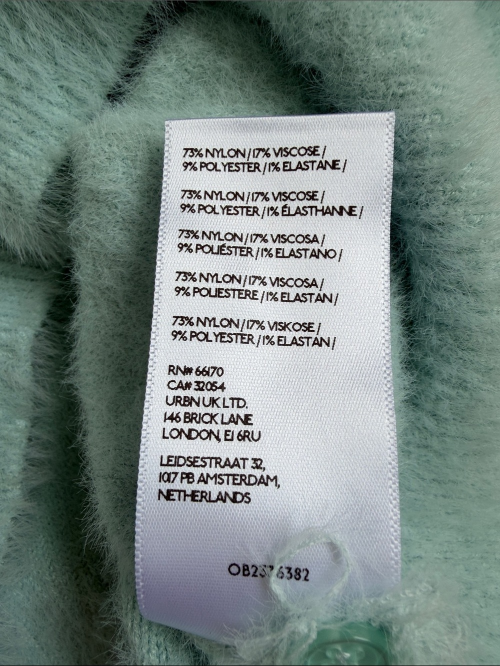 Anthropologie Light Blue Eyelash Cardigan - Picture 11 of 11